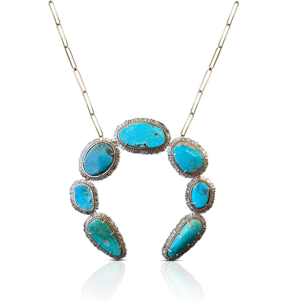 14k Yellow Gold Squash Blossom