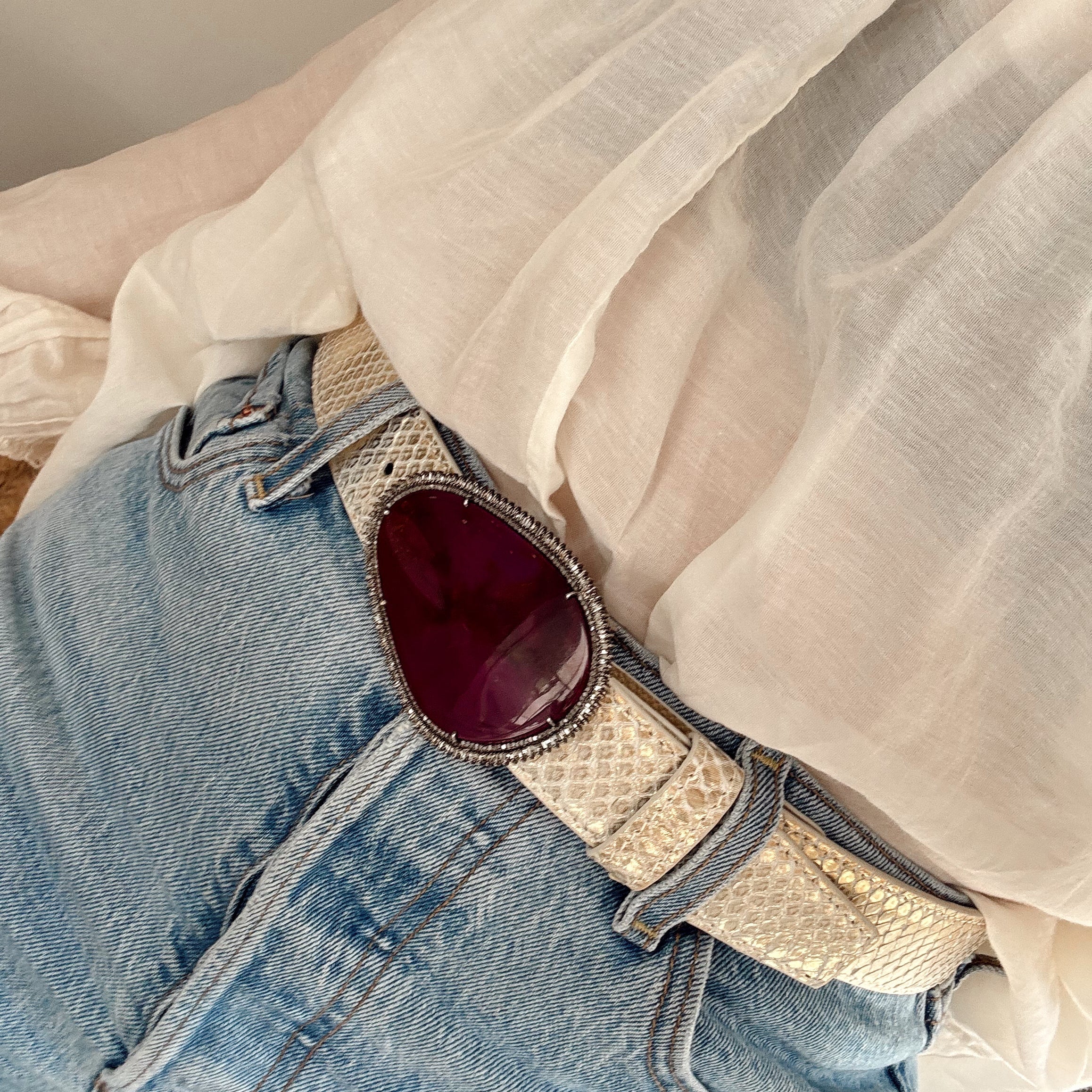 Alunite Belt Buckle