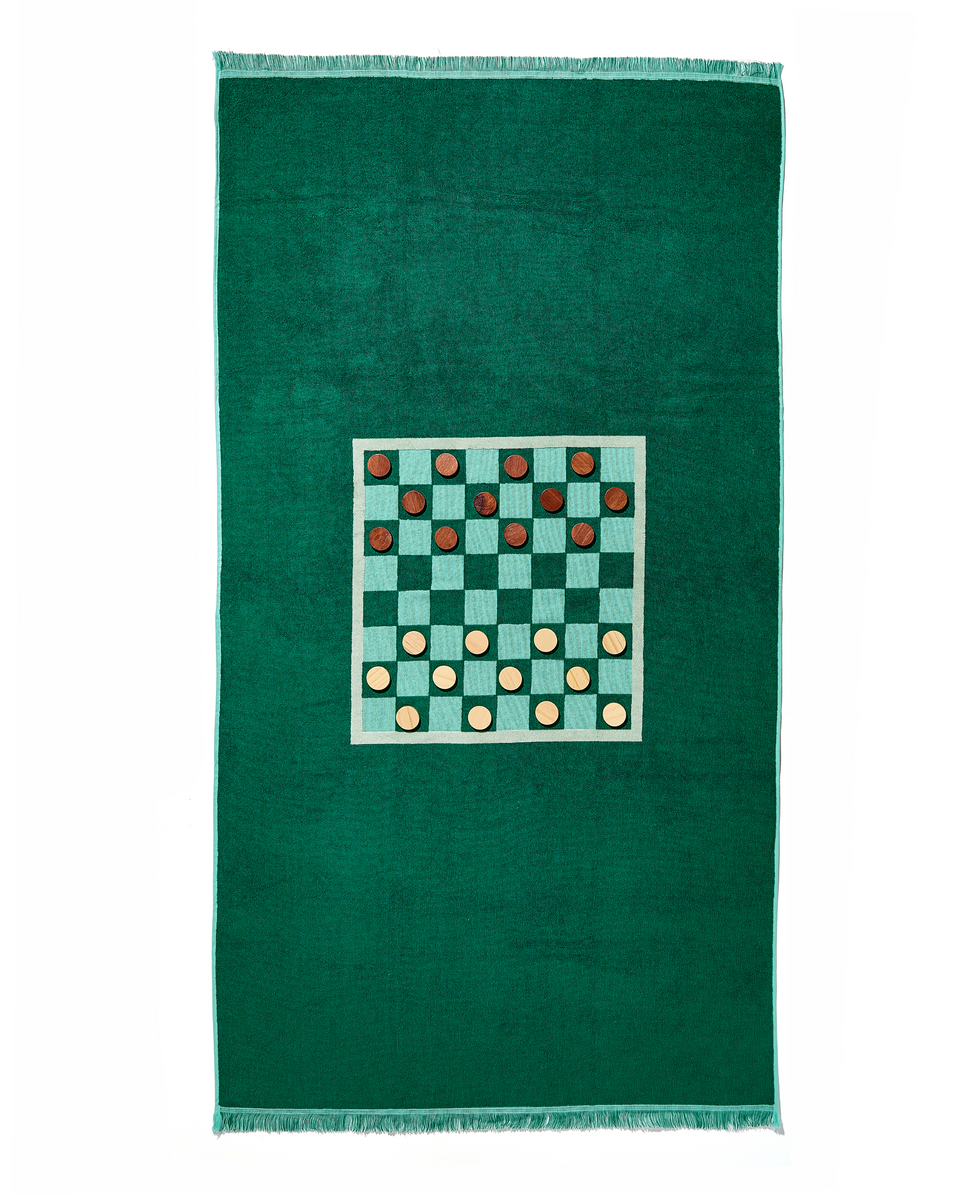 The Bali Beach Board - Chess + Checkers