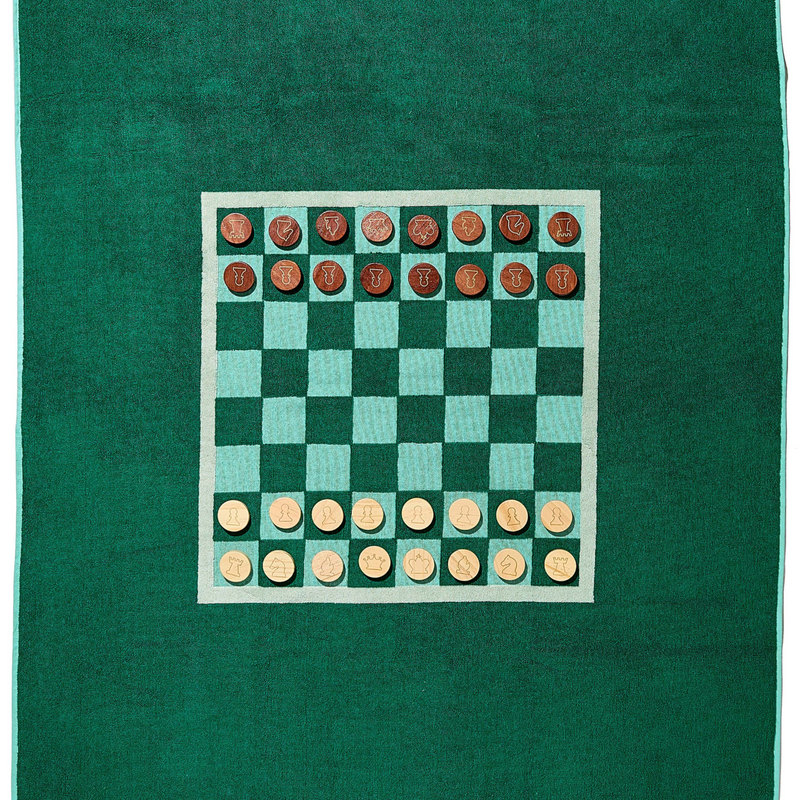 The Bali Beach Board - Chess + Checkers