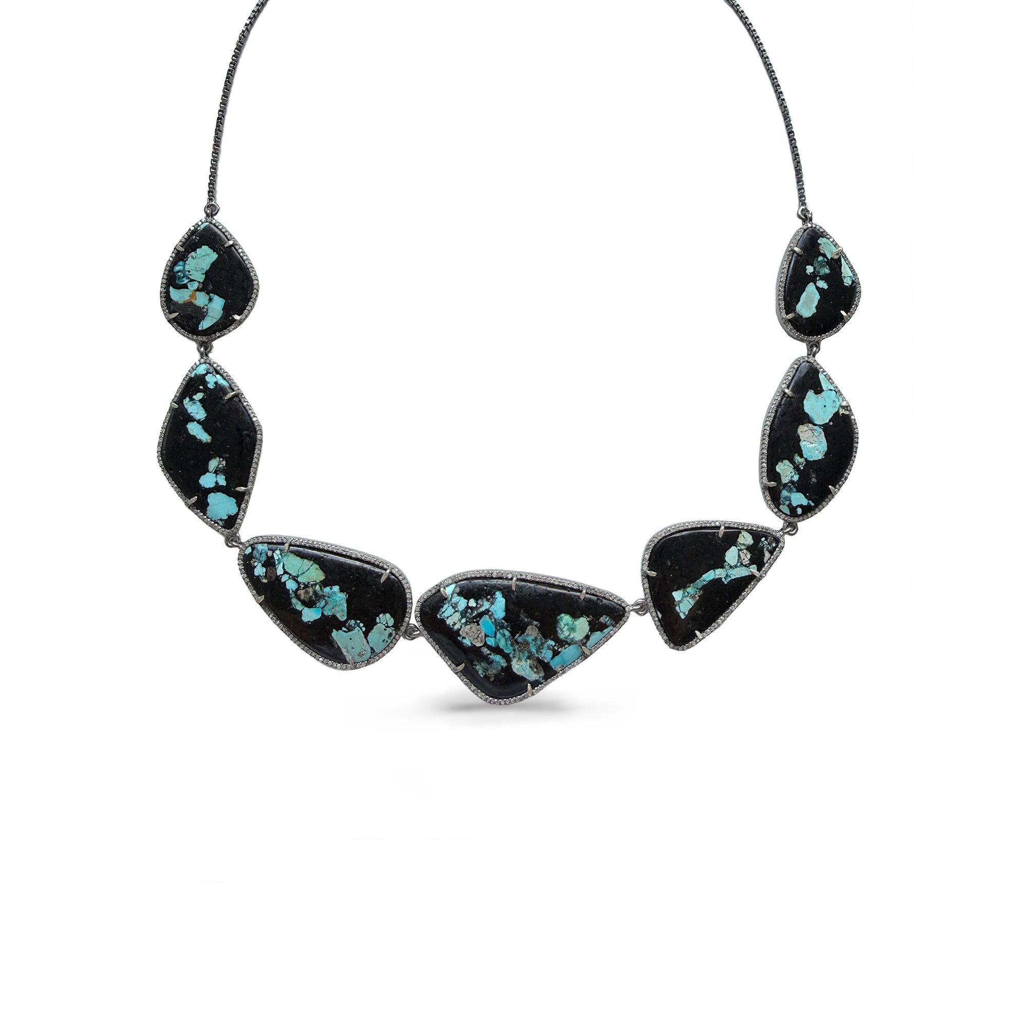 Shungite Turquoise Choker