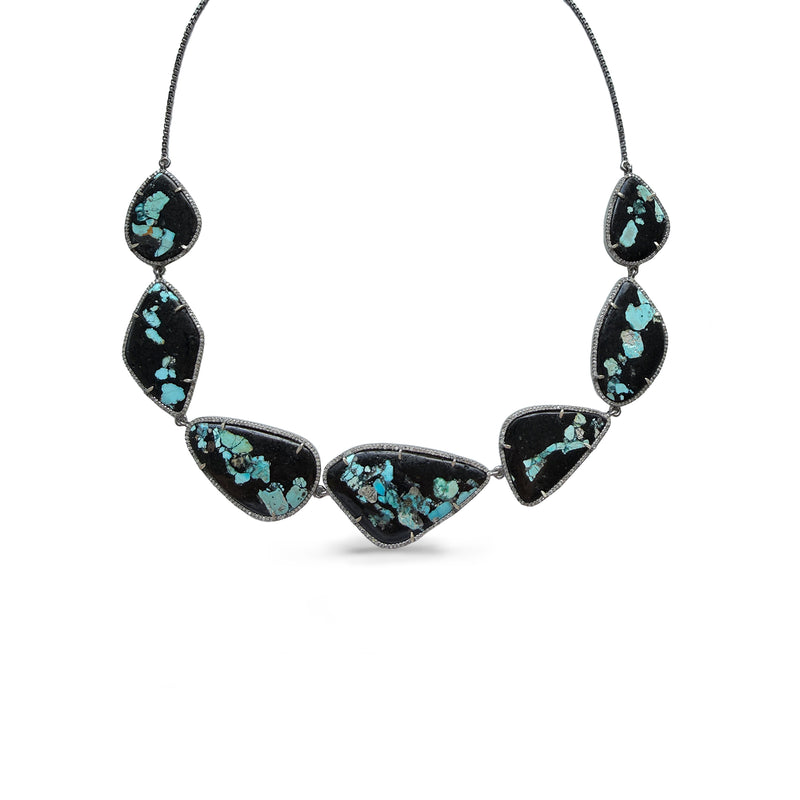 Shungite Turquoise Choker