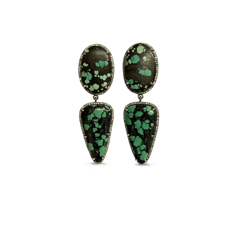 Hubei Double Drop Earrings