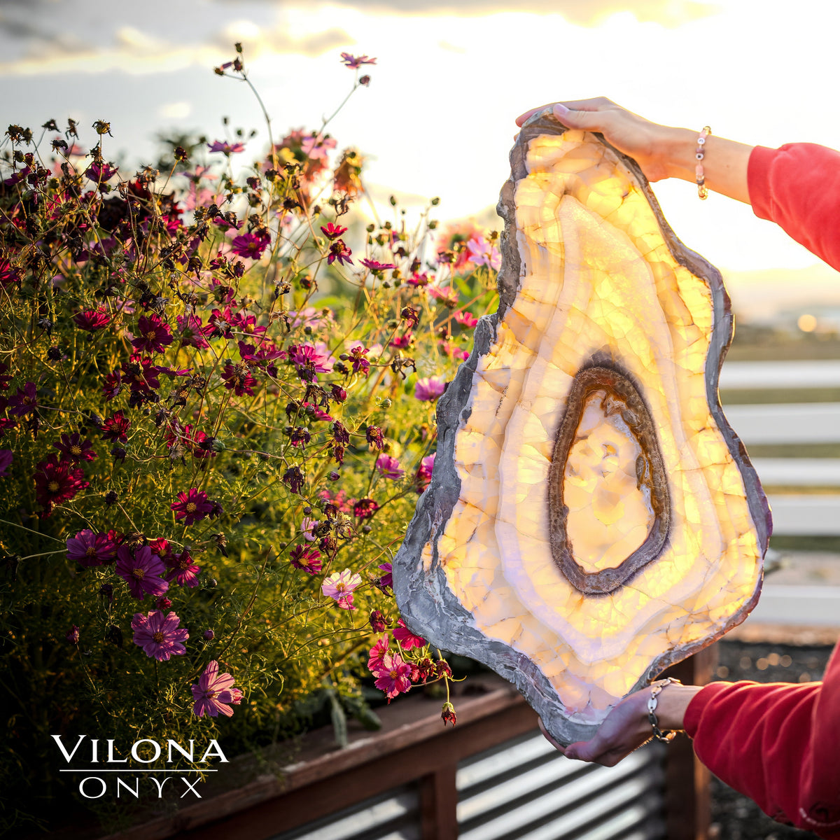 Exotic White Ice Onyx Bowl #1