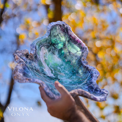 Fluorite Bowl #28