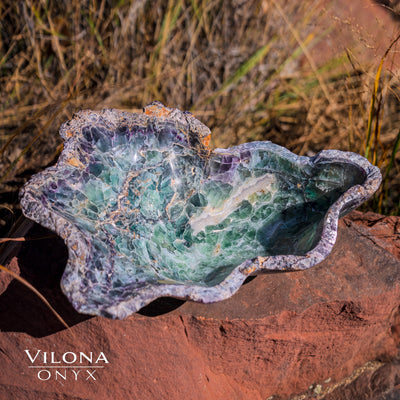 Fluorite Bowl #28