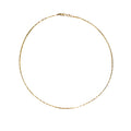 14k Hammered Wire Choker
