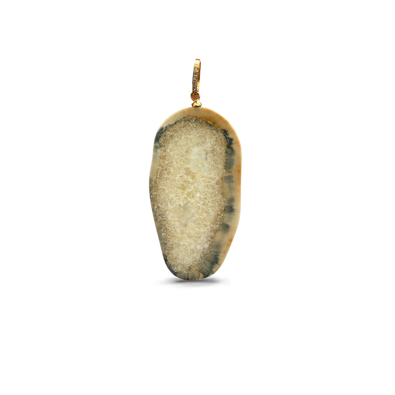 14k Horn Pendant