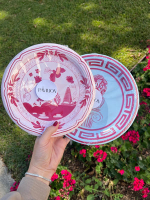 50 Pack - Beachside Pavilion Dessert Plates