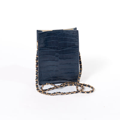 Rectangle Alligator Purse
