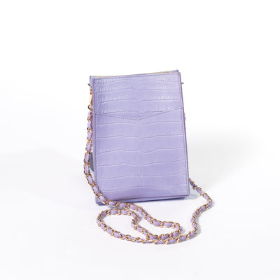 Rectangle Alligator Purse