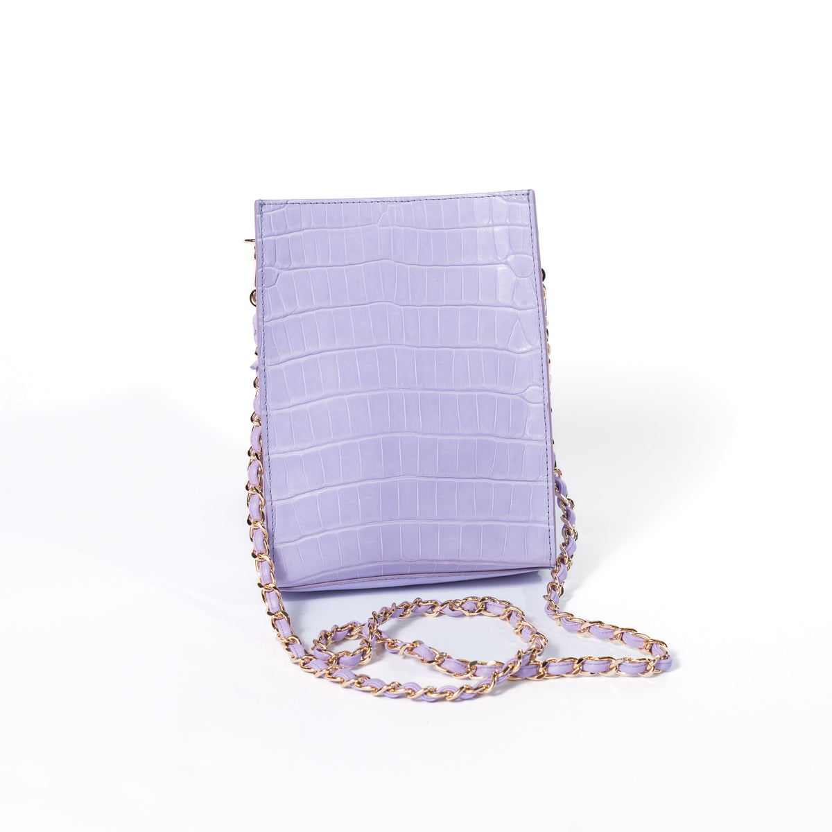 Rectangle Alligator Purse