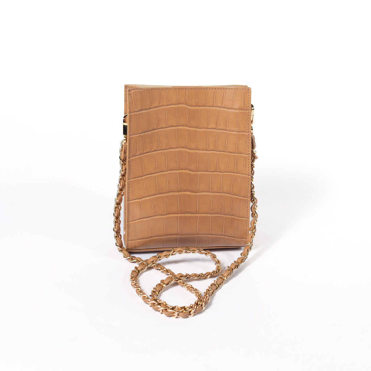 Rectangle Alligator Purse