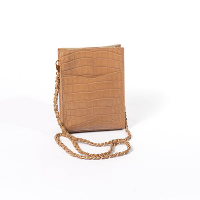 Rectangle Alligator Purse