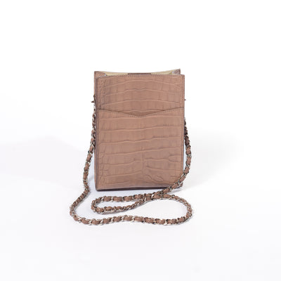 Rectangle Alligator Purse