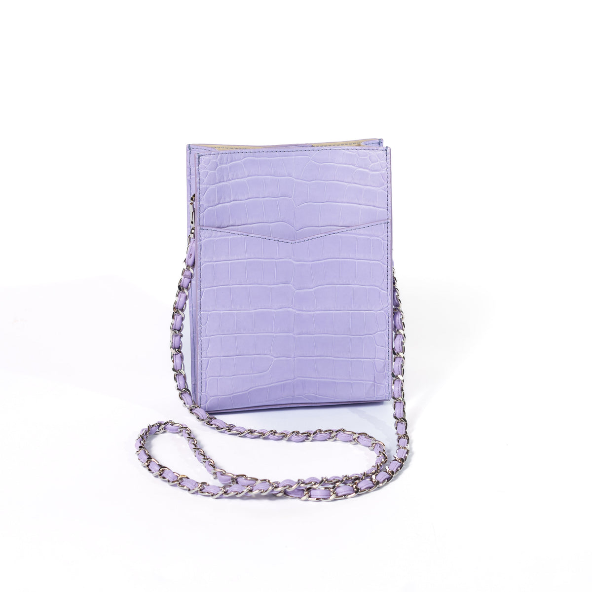 Rectangle Alligator Purse