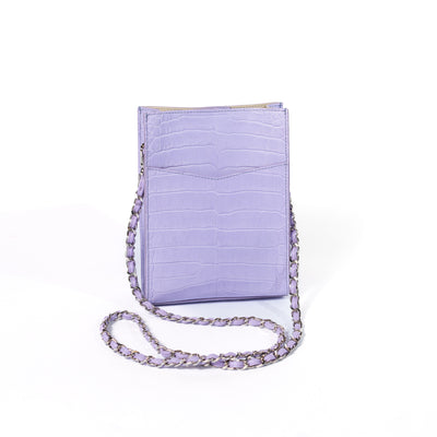 Rectangle Alligator Purse