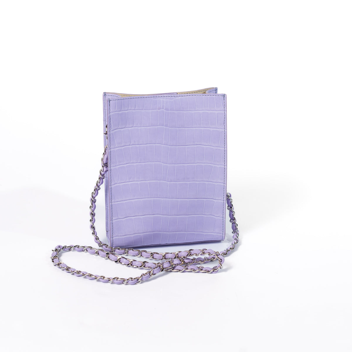Rectangle Alligator Purse