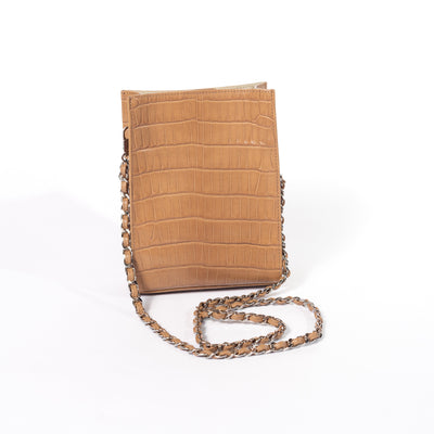 Rectangle Alligator Purse