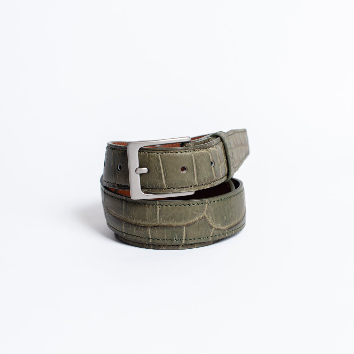 Full Skin Belt, Olive Matte