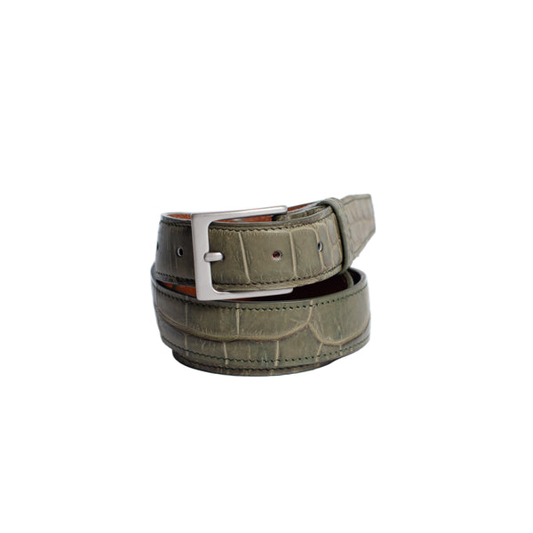 Full Skin Belt, Olive Matte