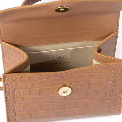 Rectangle Alligator Purse