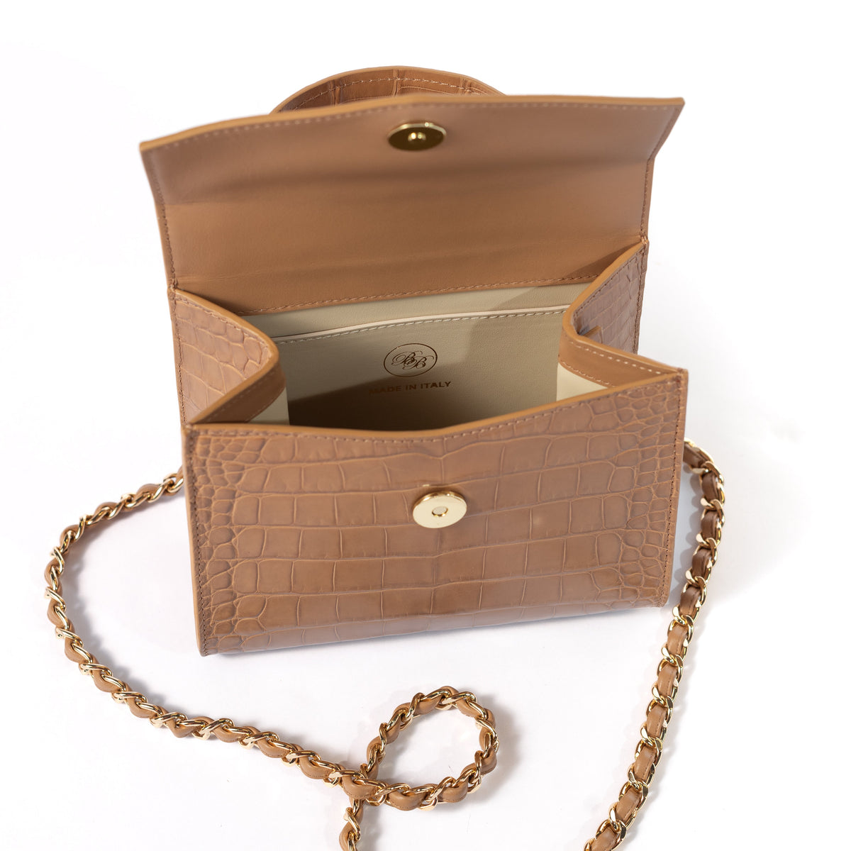 Rectangle Alligator Purse