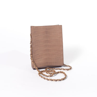 Rectangle Alligator Purse