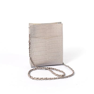 Rectangle Alligator Purse