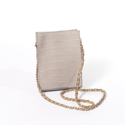 Rectangle Alligator Purse