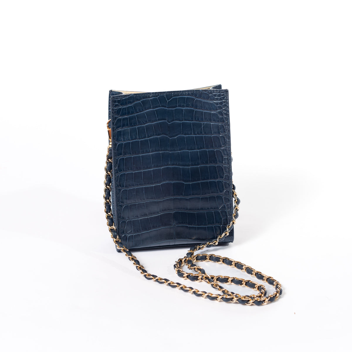 Rectangle Alligator Purse