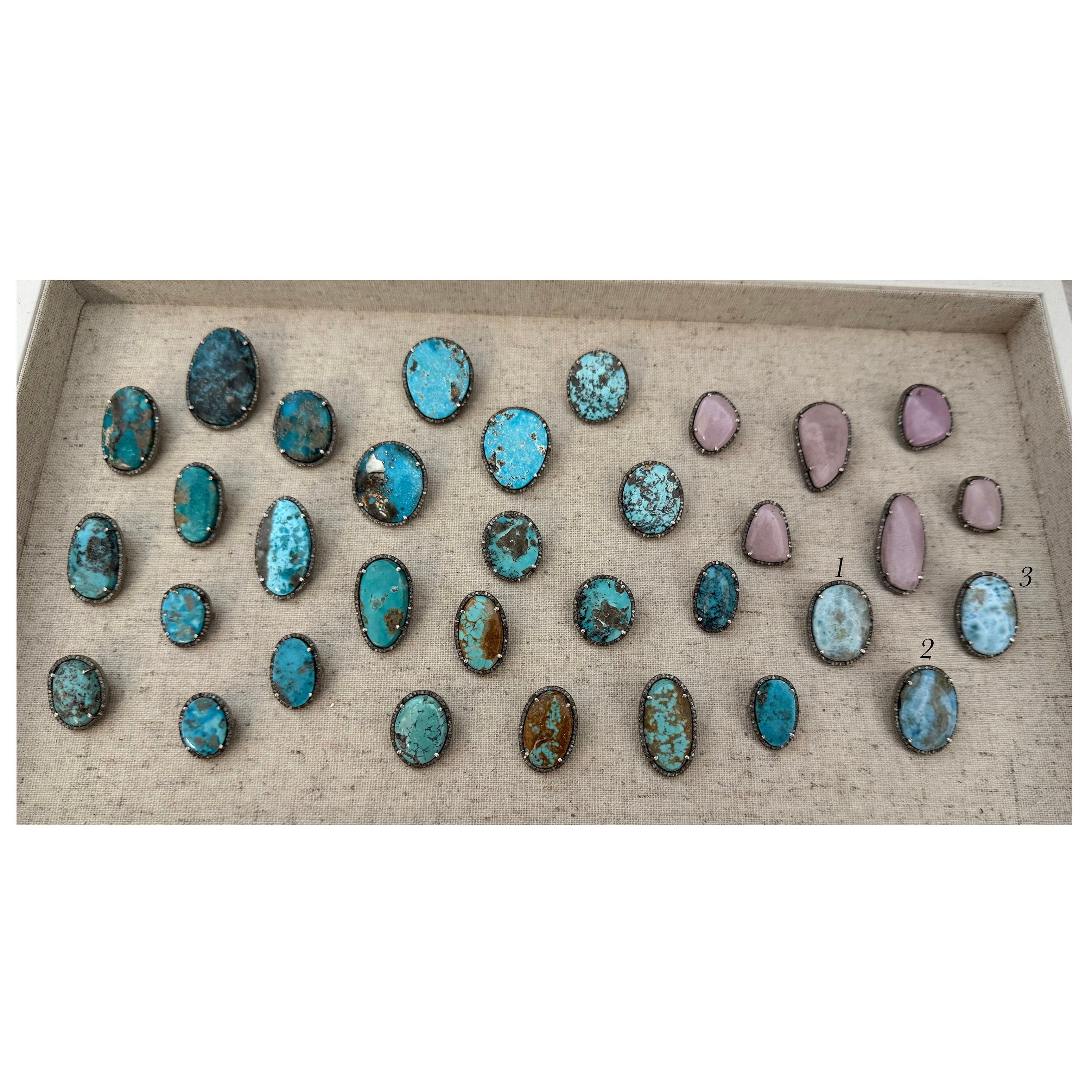Larimar Hat Band Slide