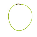 Lime Green Rubber Cord
