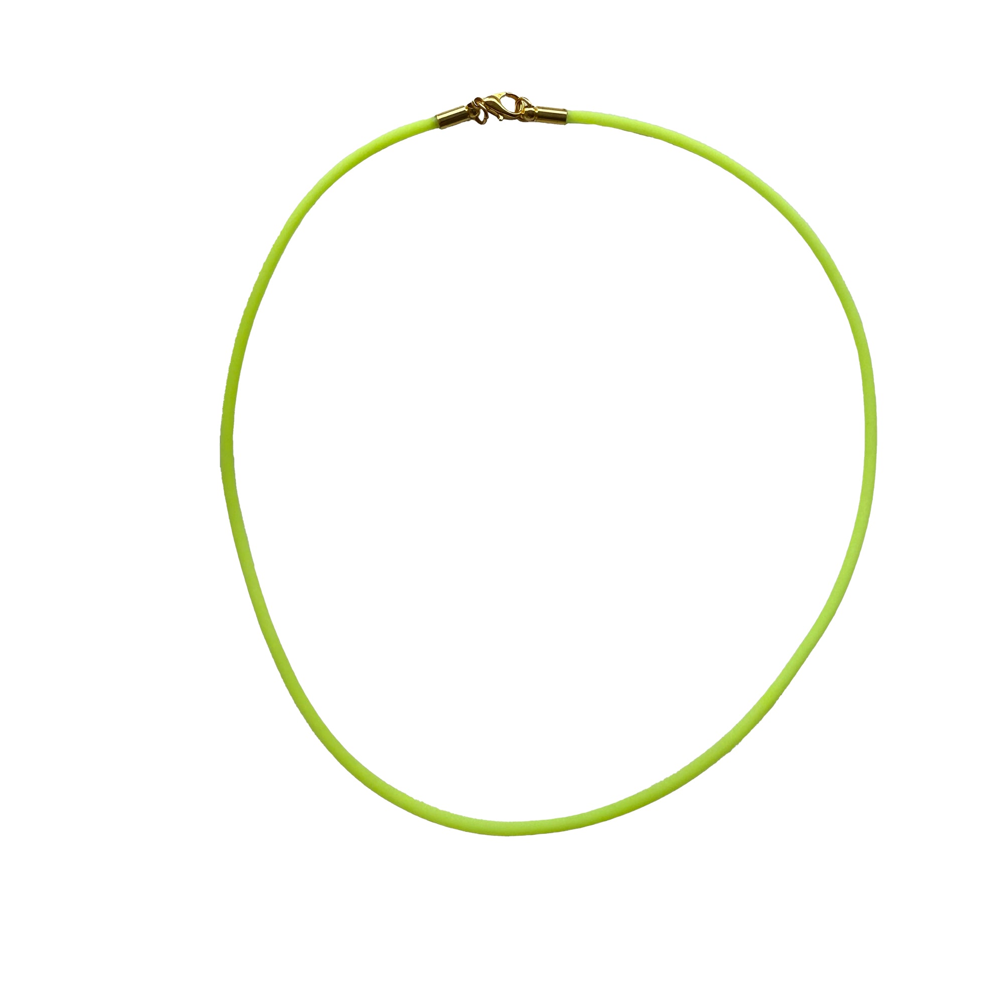 Lime Green Rubber Cord