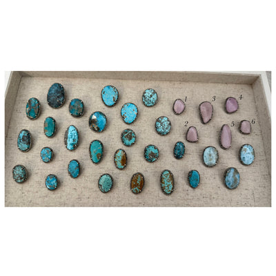 Phosphosiderite Hat Band Slide