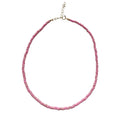 14k Pink Beaded Necklace