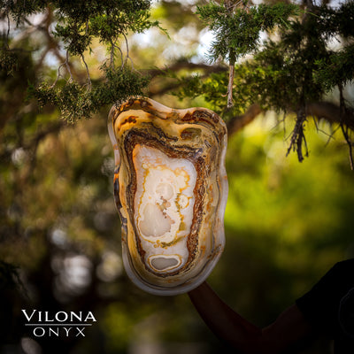 Polished Tangerine Crystal (Onyx Bowl #1)