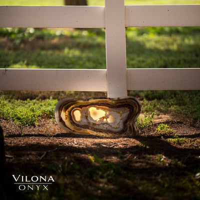 Polished Tangerine Crystal (Onyx Bowl #1)