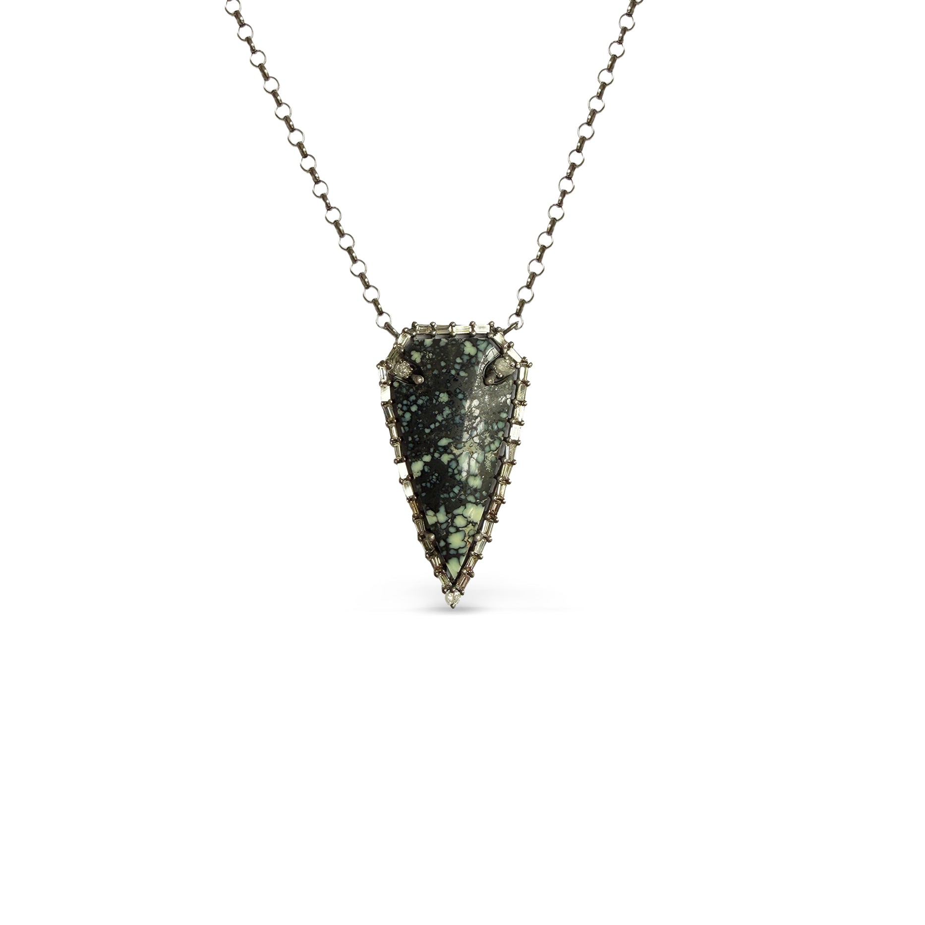 Turquoise Arrowhead Necklace