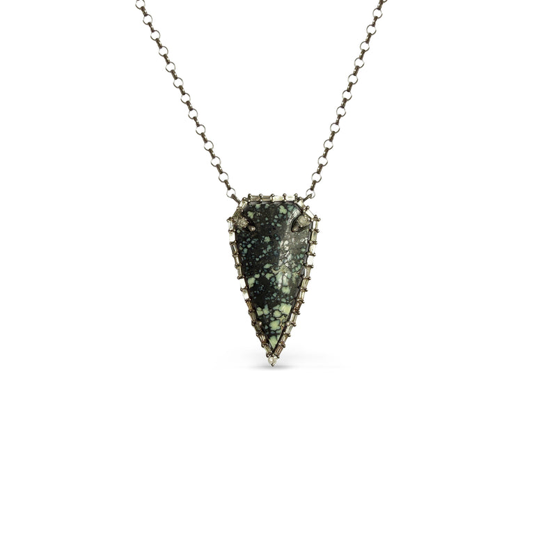 Turquoise Arrowhead Necklace