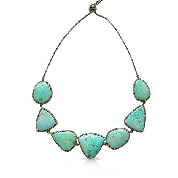 Kingman Turquoise Choker 3