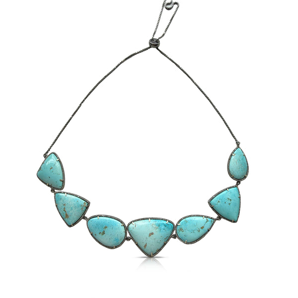 Kingman Turquoise Choker 2