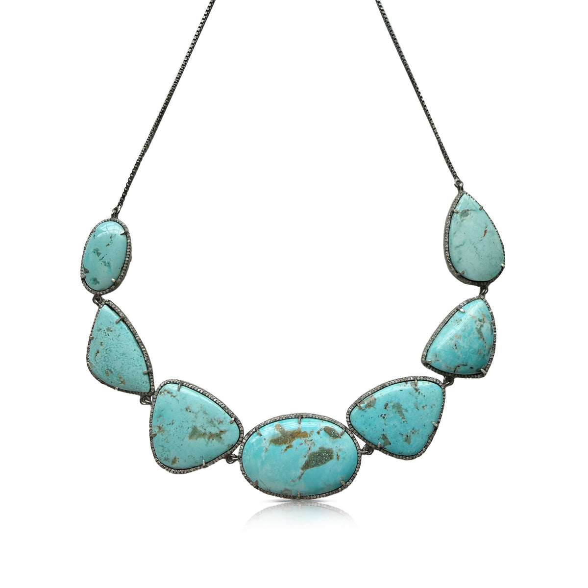 Kingman Turquoise Choker 4