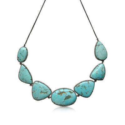 Kingman Turquoise Choker 4