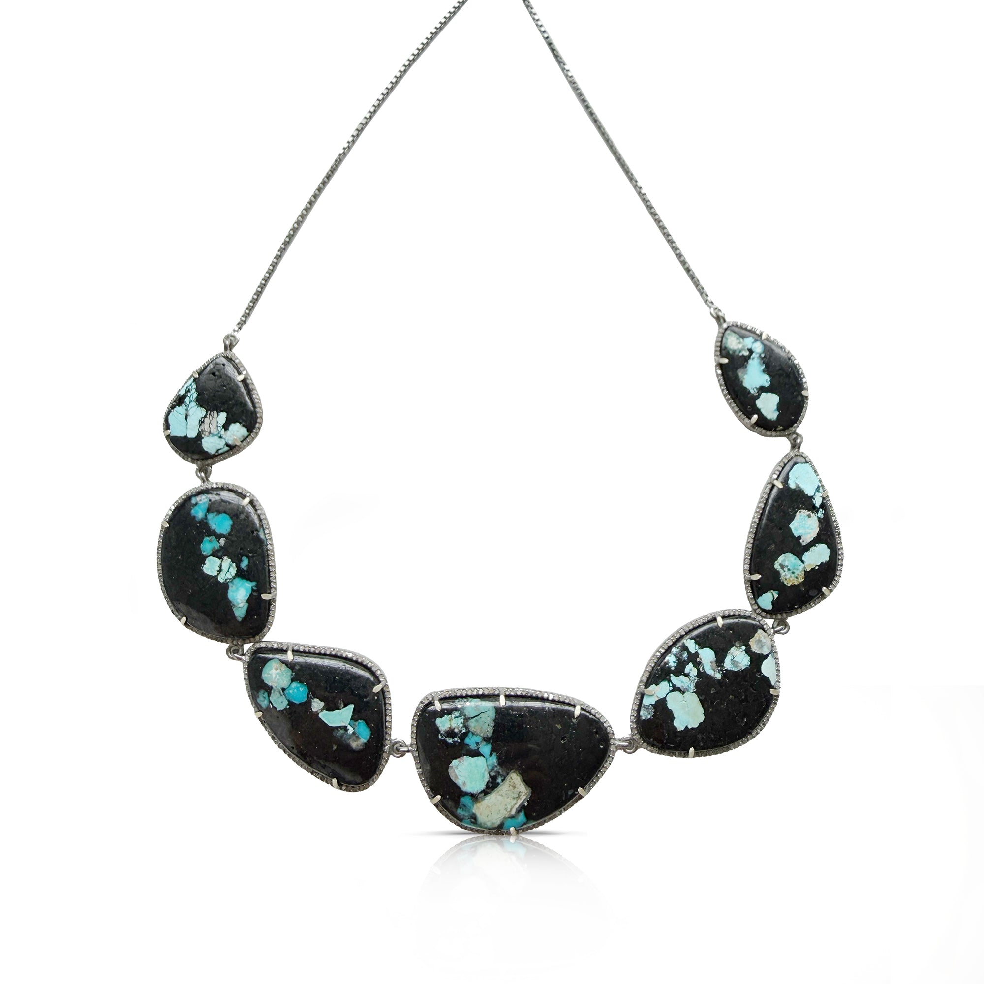 Shungite Turquoise Choker