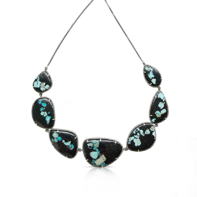 Shungite Turquoise Choker