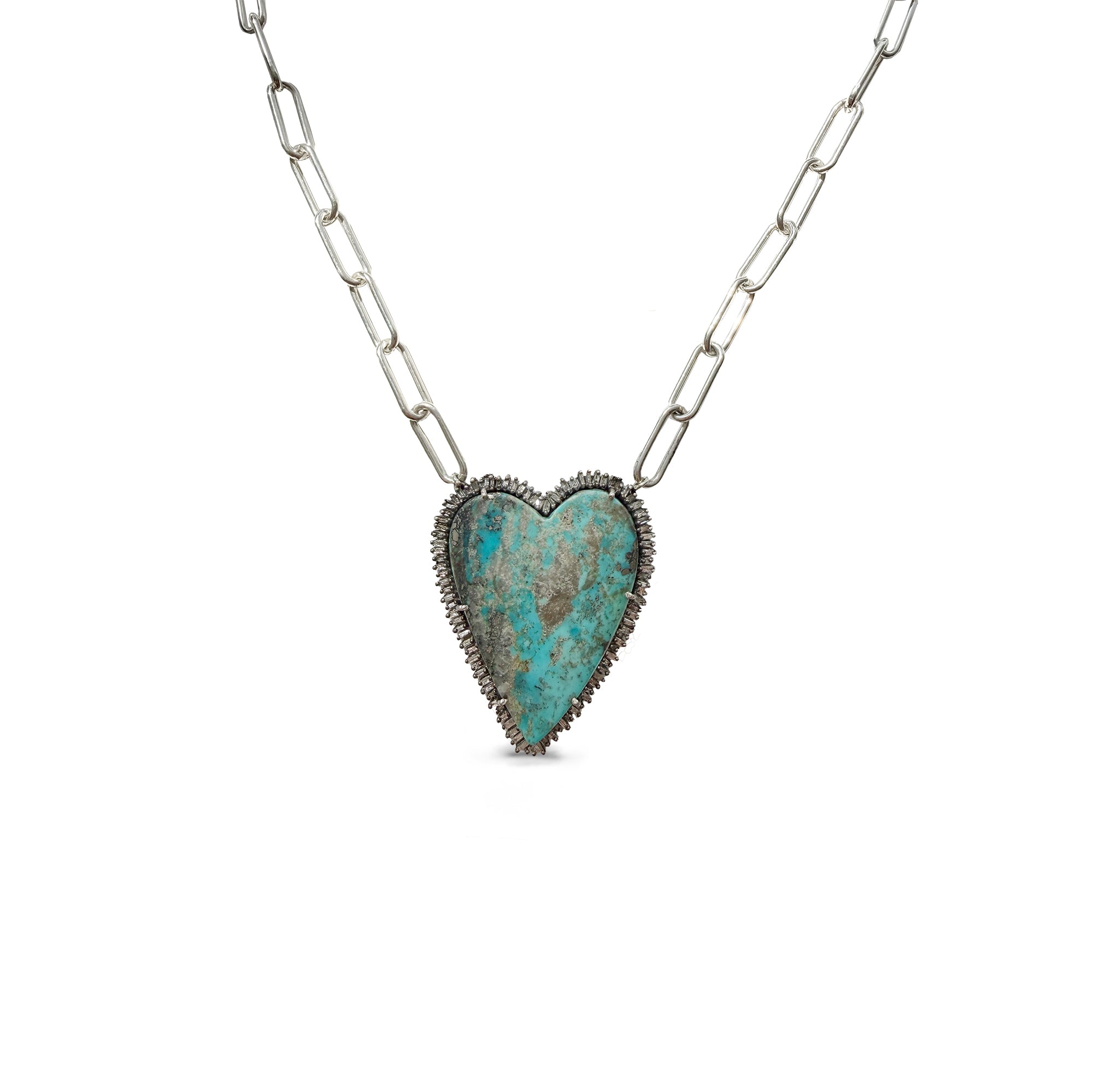 Campitos Silver Heart Necklace