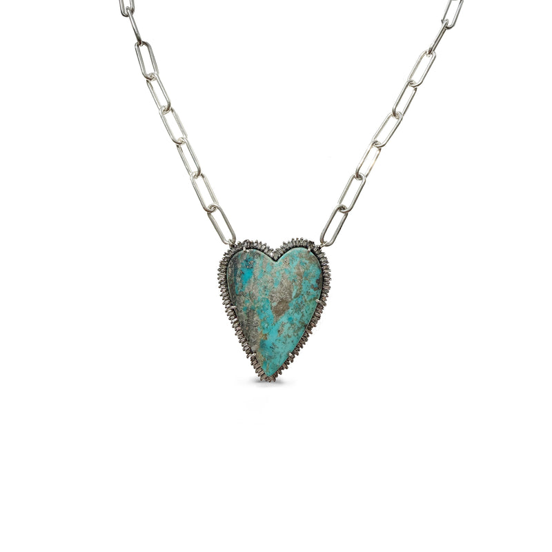 Campitos Silver Heart Necklace