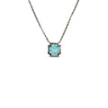 Turquoise Mini Cross Necklace