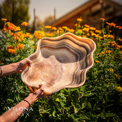 Tangerine Crystal (Onyx Bowl #4)
